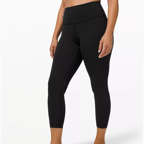 WUNDER UNDER (BLACK) HIGH-RISE TIGHT 25" *LUXTREME - Picture 1 of 8